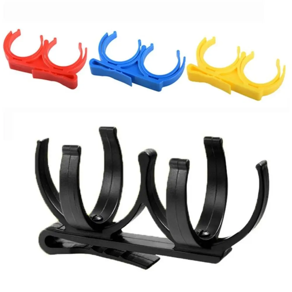 

Высококачественный пластиковый зажим для мяча для гольфа, Вращающийся складной аксессуар для гольфа, прочный двойной зажим для мяча для гольфа, держатель-Органайзер