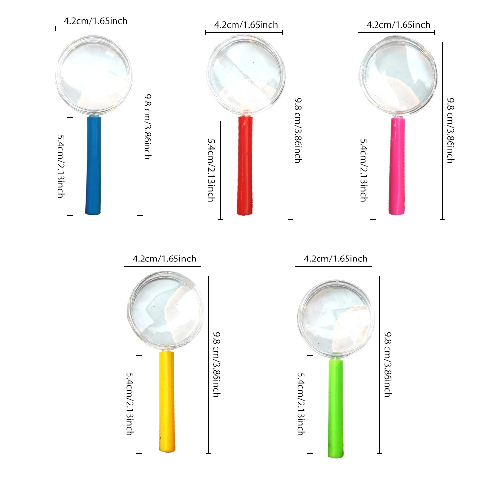 15pcs Magnifying Glasses For Children
