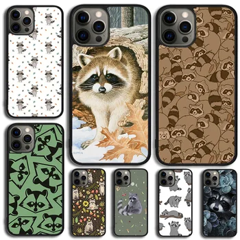 Cute Raccoon Phone Case For iPhone 14 15 13 12 Mini XR XS Max Cover For Apple iPhone 11 Pro Max 6 8 7 Plus SE2020 Coque- Cute Raccoon Phone Case For iPhone 14 15 13 12 Mini XR XS Max Cover For.jpg