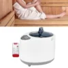 3L 1500W Spa Sauna Steam Generator for Spa Tent Body Therapy Fumigation Machine Home  Therapy EU Plug 220V 3