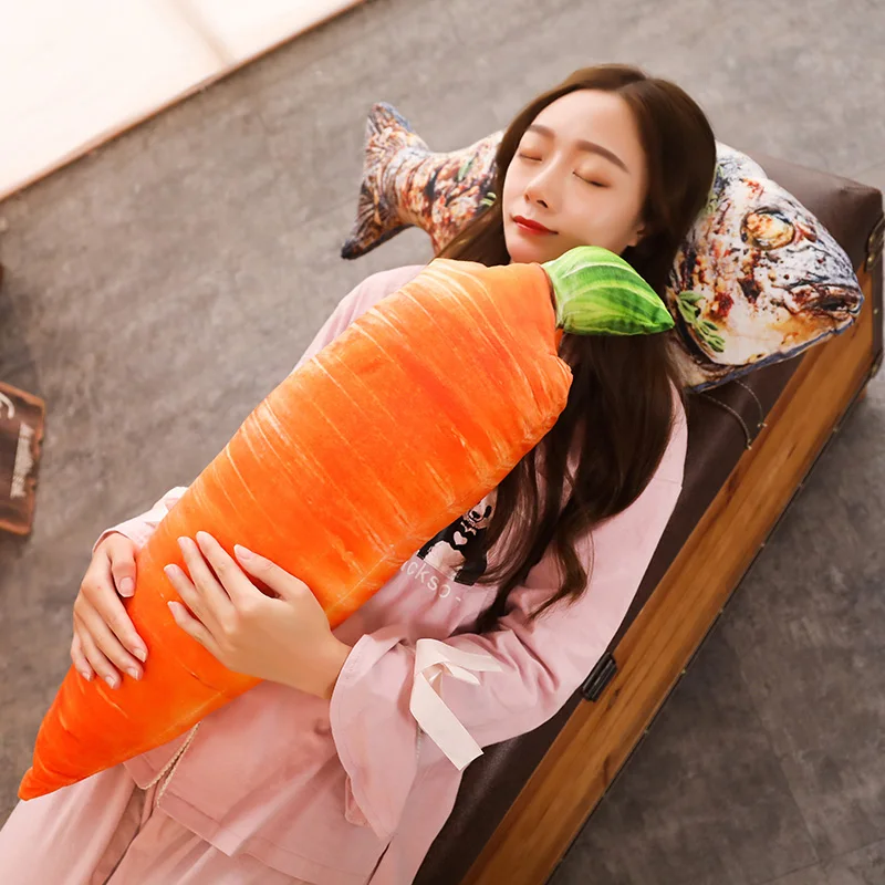 26 Kinds BBQ Vegetables/Fruits/Fish/Meat/Duck/Chicken Food Pillow Stuffed Baked Snack Plush Pillow Like Real Throw Pillow 3