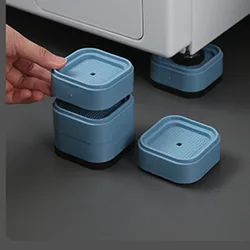 Anti Vibration Feet Pads Rubber Legs Slipstop Silent Skid Raiser Mat For Washing Machine Support Dampers Stand Accessories