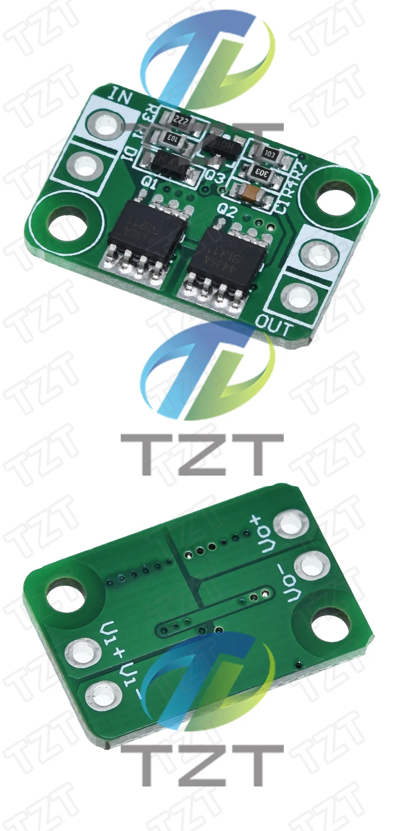 TZT DC 3–30 V 4 A ideales Diodenmodul, Batterieladegerät, Anti-Reverse-Verbindung, Stromschutzplatine, Modul für den gemeinsamen Boden – Detail 4