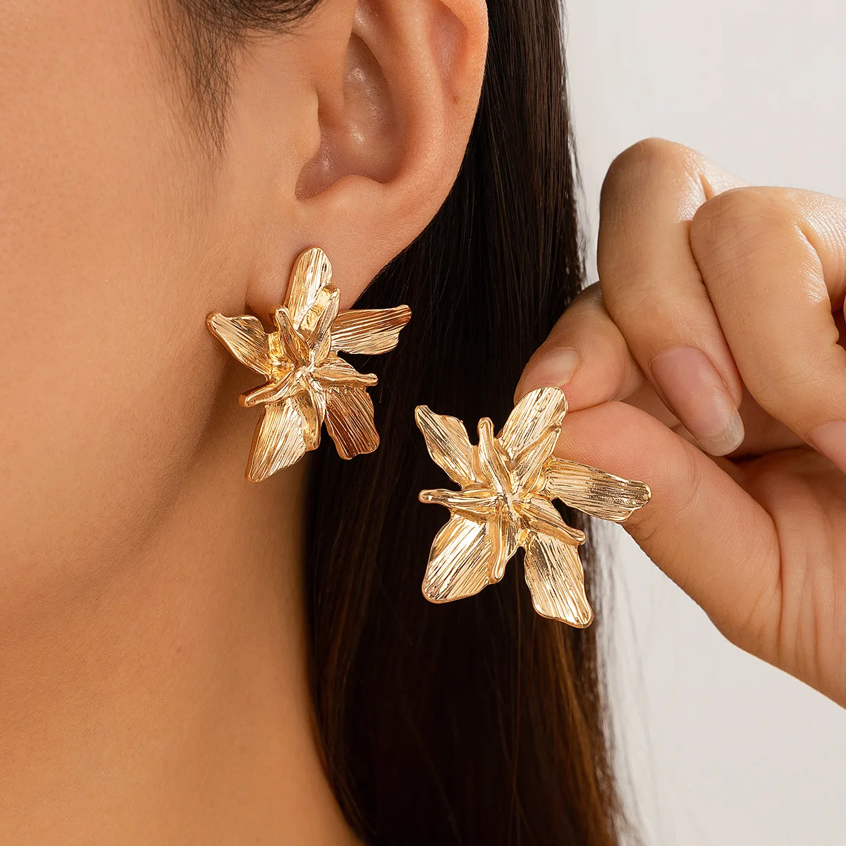 Sunflower Earrings Trendy Style