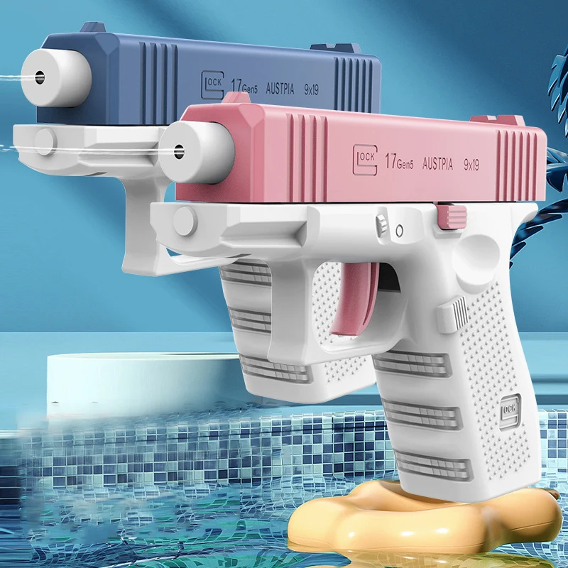 Summer Water Gun NON Electric High-pressure Full Automatic Shooting Play Water Beach Toy For Kids Children Boys Girls Adults