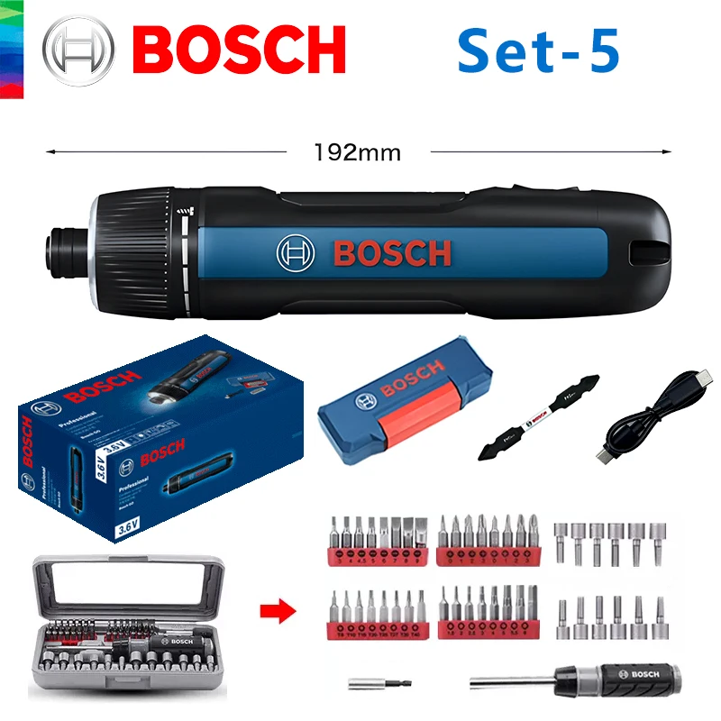 BOSCH GO 3 コードレスドライバー 3.6V リチウムイオンバッテリー充電
