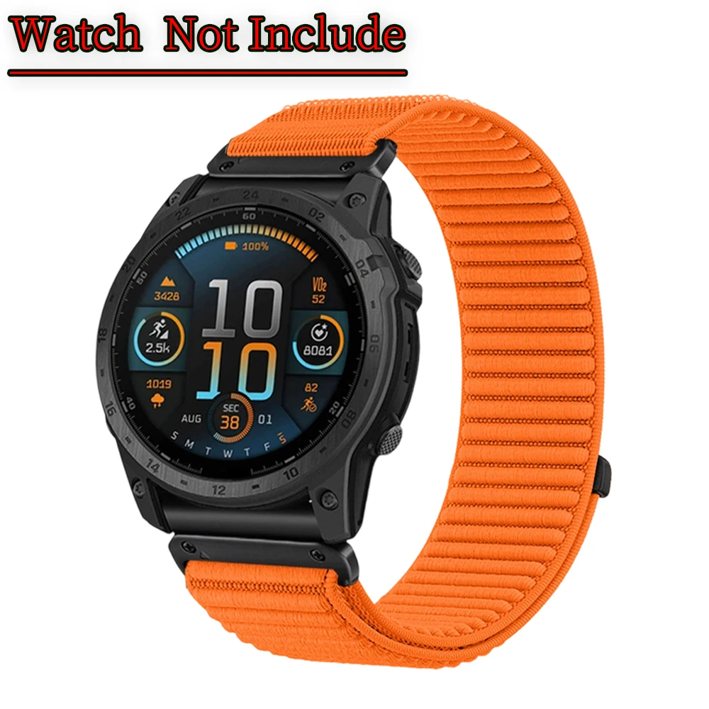 Nylon Loop Strap Quick Fit Band Accessory - 20/22/26mm