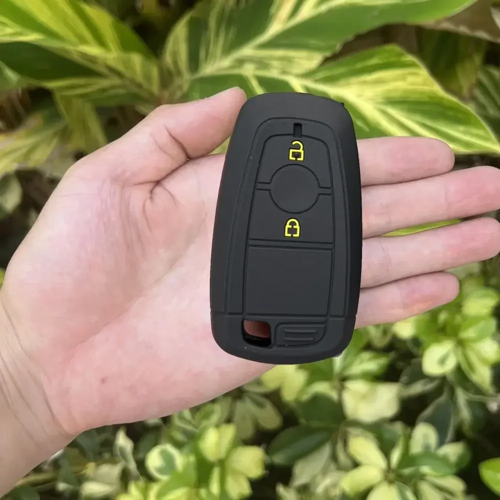 Silicone Car Key Cover Case for Ford Raptor Ecosport Ranger F150 F250 F350 Button Remote Key