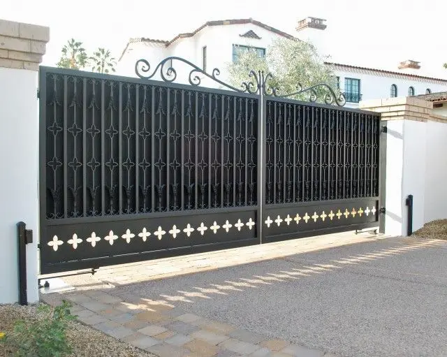 Custom High Quality Galvanized Iron Metal Gates Pictures Iron Gate Design Iron Gates 2