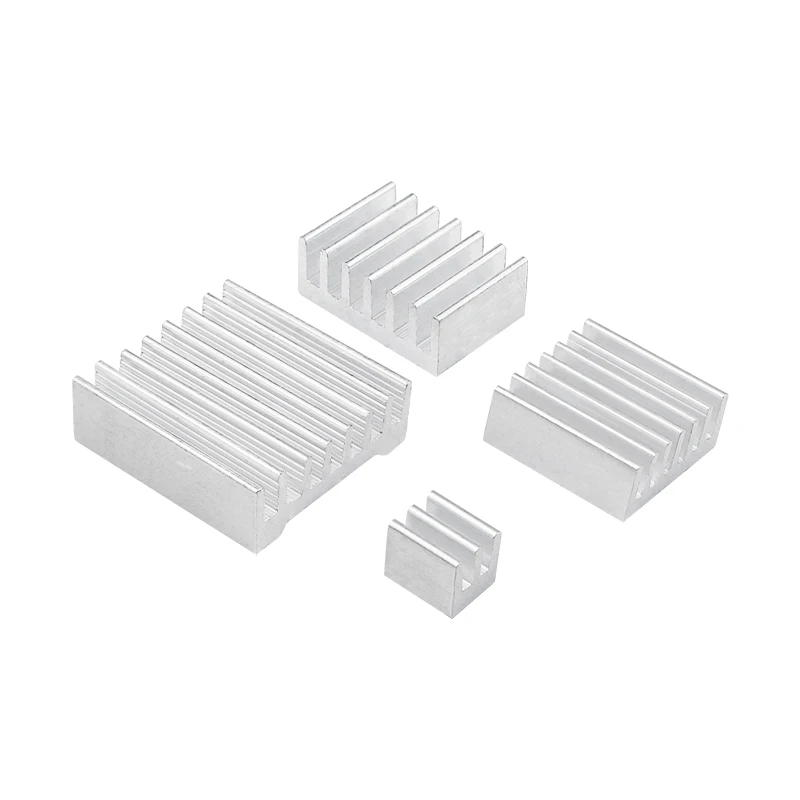Raspberry Pi 5 Aluminum Heatsink Passive Cooling Customized CPU Cooler Radiator Black Blue Gray for RPi 5 raspberry pi cooler chipset cooler