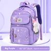 Kawaii School Backpack for Girls Elementary School bag for students Children Gift Pink Purple Bookbag primary girls schoolbag 2