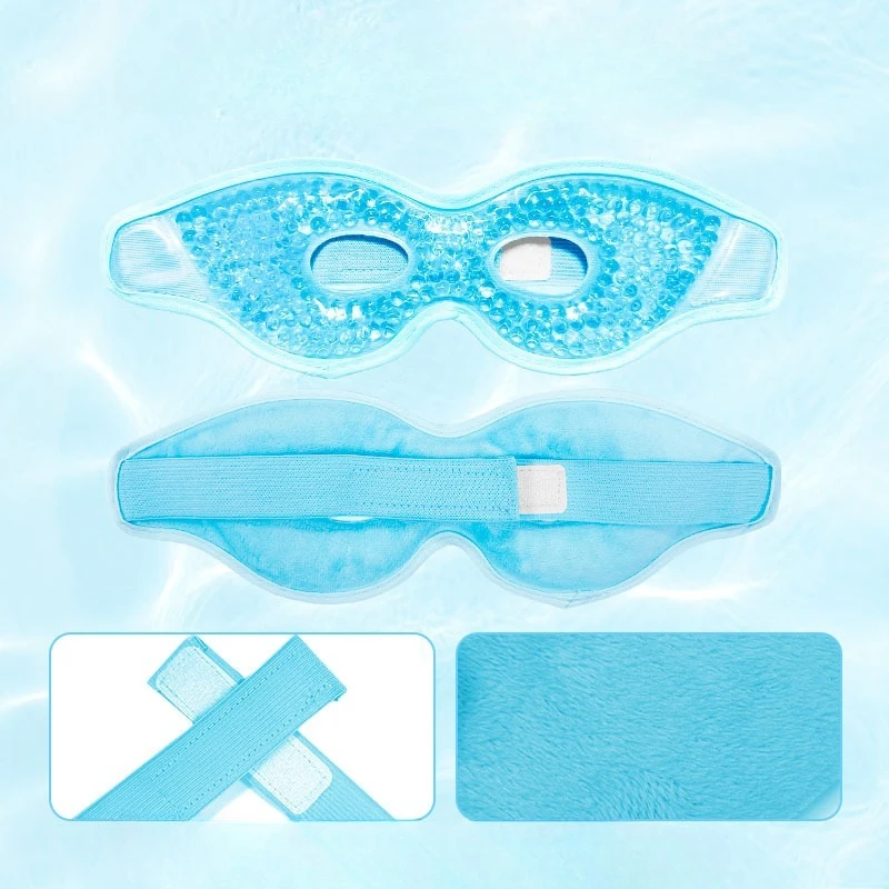 Ice Eye Mask With Holes Gel Eye Mask Ice Pack Cold Heat Compress Eye Care Tools Reusable Sleeping Blinder Beauty Ice Face Cover