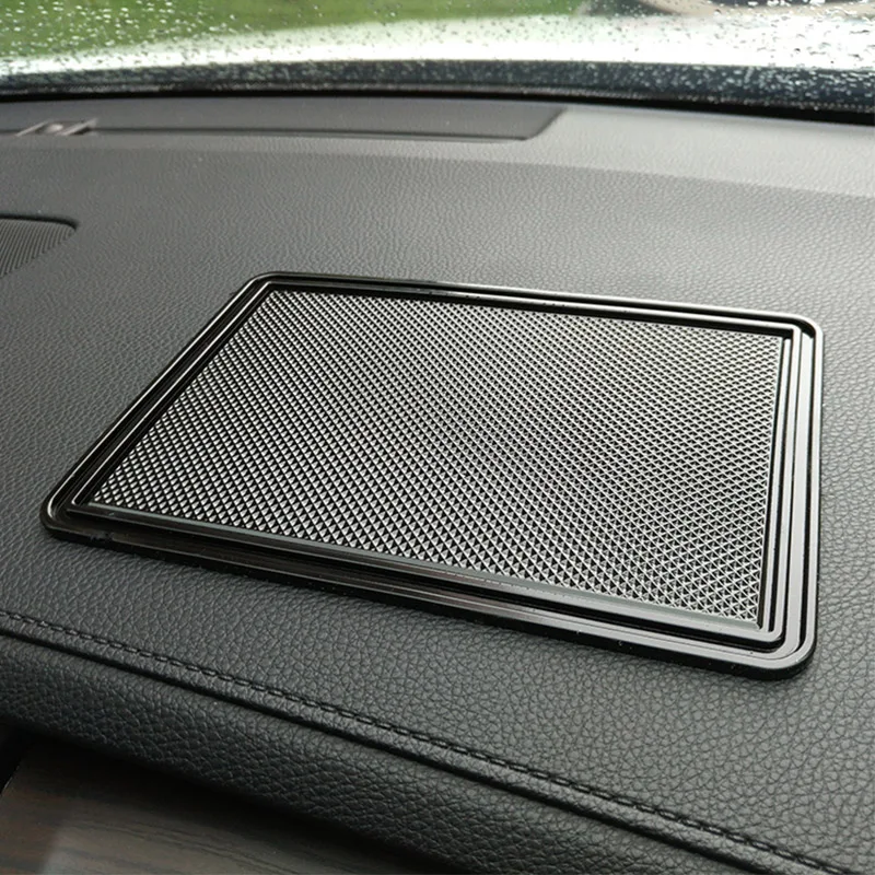 Car Non Slip Mat Car Dashboard Sticky Anti-Slip PVC Mat Auto Non-Slip Sticky Gel Pad Mat Pads Non-Slip Pad For Phone Key Holde