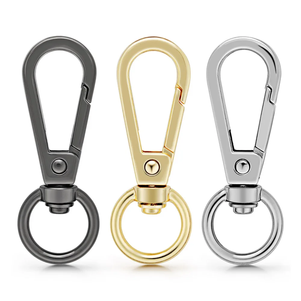 2/4/6 Pcs/Lot Swivel Loster Clasps Metal Clip Buckles Keychain O