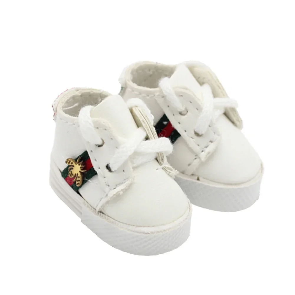thumbnail image 1 of Zapatos deportivos para muñecas Labubu de 4 x 1,8 cm, varios estilos, bricolaje, zapatos de tela de cuero para muñecas Labubu, accesorios de repuesto para muñecas, 1 of 5