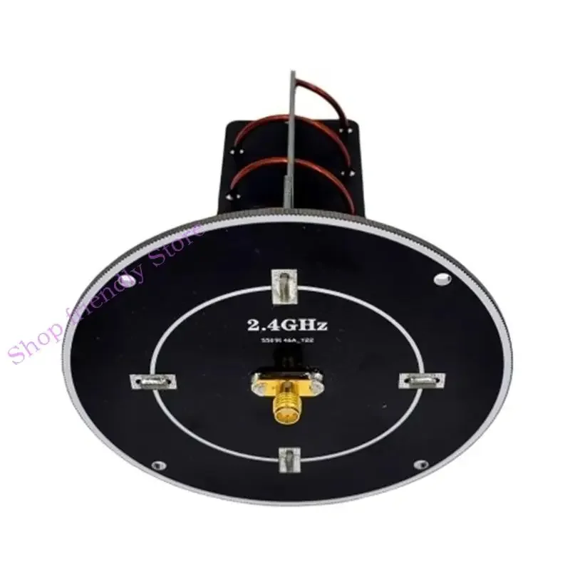 594A 2.4GHz 왼쪽 및 오른쪽 원형 편광 안테나 로봇 공학 및 모니터링의 확장 범위에 대한 강력한 방향성