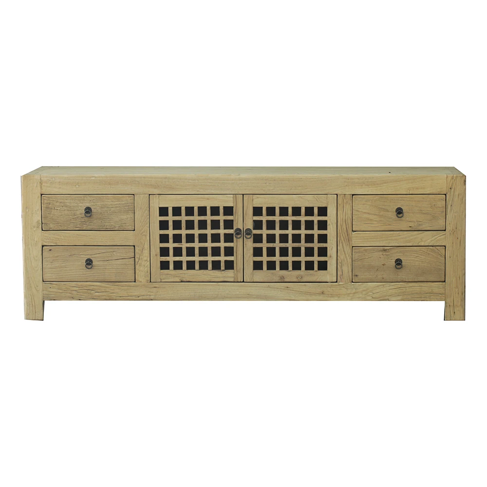 Antique Asian Furniture Recycle Wood TV Cabinet