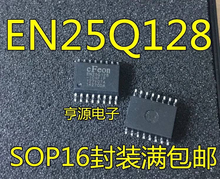 

20 шт Оригинальный Новый EN25Q128 EN25Q128-104FIP SOP16