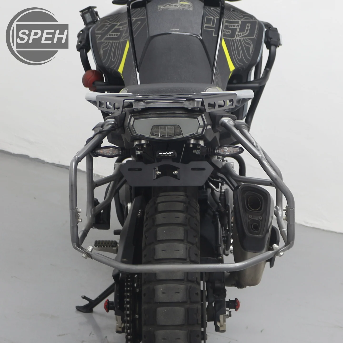 CFMOTO CF MOTO 450MT 테일 티디 펜더 엘리미네이터 번호판 브래킷 번호판 홀더 지지대 오토바이 액세서리
