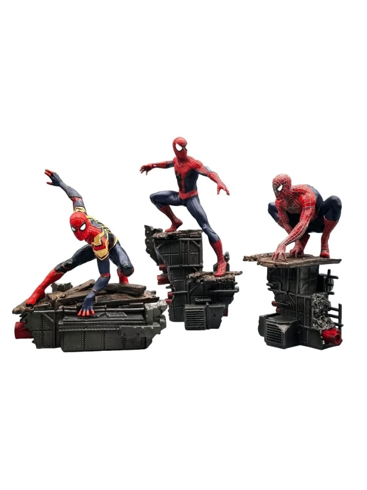 Spider-Man Deluxe Collectible Figure Set - Perfect Desktop Decoration and Gift