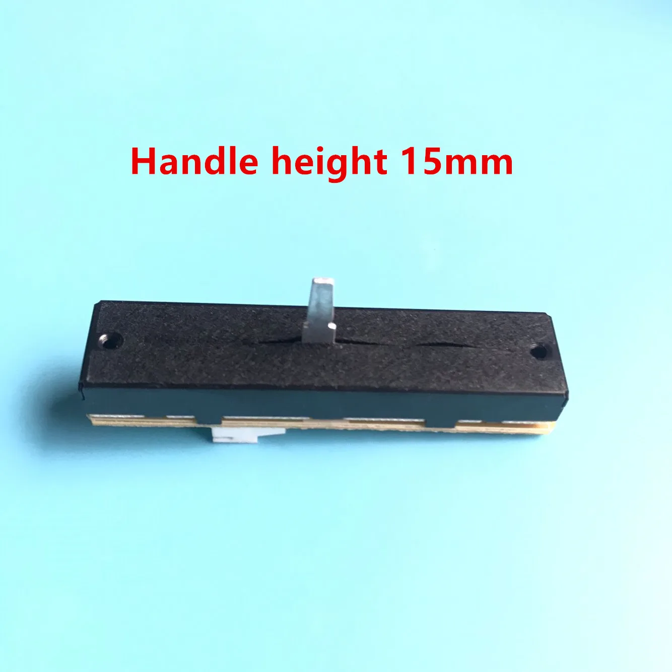 DDJ SR SX DJM 250 704-DJM250-A032용 교체용 크로스 페이더 어셈블리 2개(PCB 핸들 높이 15mm)