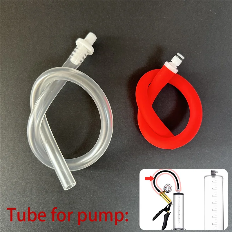 Tube for New Penis Pump Acrylic Cup Accessories,Connecting pipe, Tracheal,Silicone Sex Toy Tools Pene Enlarger Enlargement kits