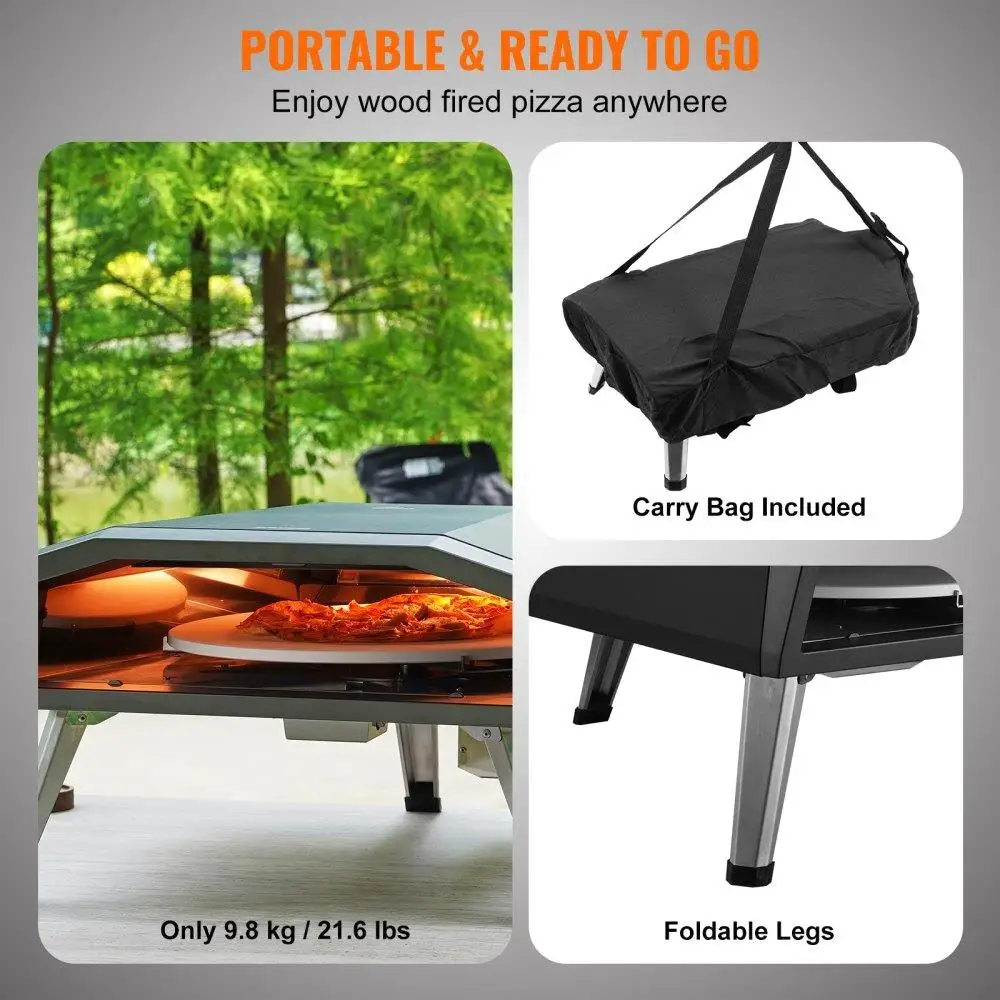 13 Inch Portable Gas Pizza Oven 4