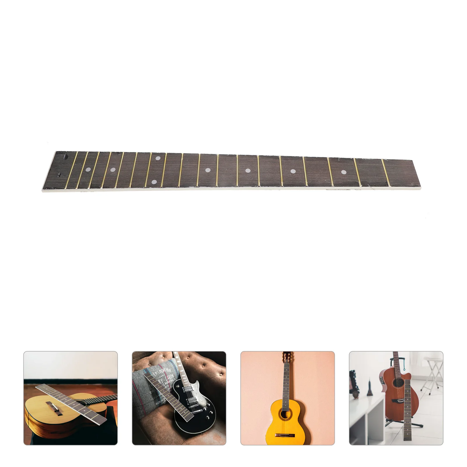 

Guitar Fret Board Replacement Wood Guitar Fingerboard Acoustic Guitars Fingerboard Musical Instruments Accessories Parts