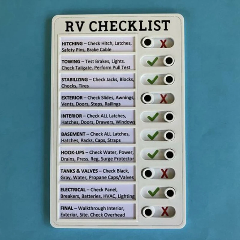 Checklist Nota Marker Board, Tarefas reutilizáveis, Início Camping, Para fazer a lista, Chore gráfico A, 2 pcs