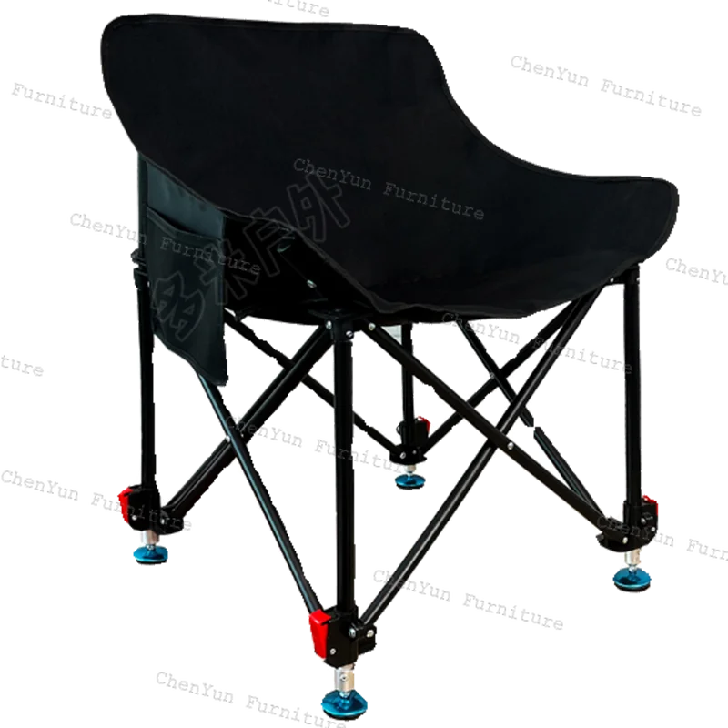 Portable All Terrain Fishing Chairs Backrest Bait Disc Bracket Comfort Fishing Chairs Fold Banco De Pesca Entertainment