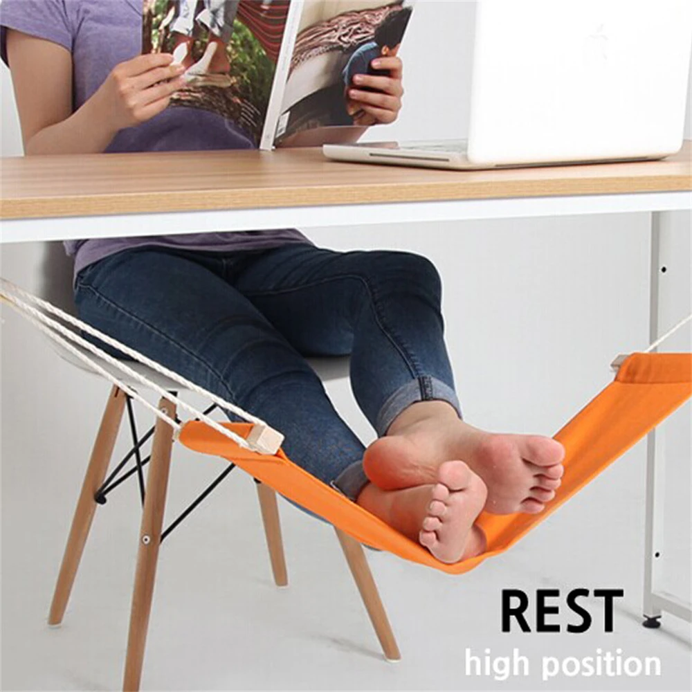 Desk Foot Hammock under Table Put Feet Foot Swing Footrest Relax