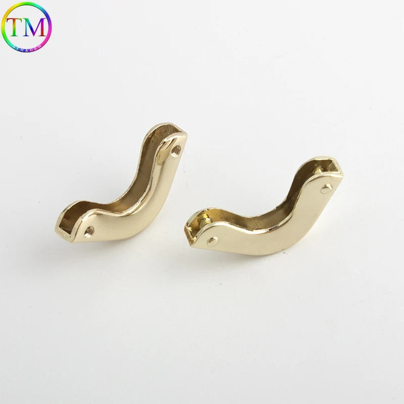 Metal Clip Corner Screws Edge Protector Buckles For Leather Craft Handbags Purse End Hook Screw Decorstion Hardware Accessories