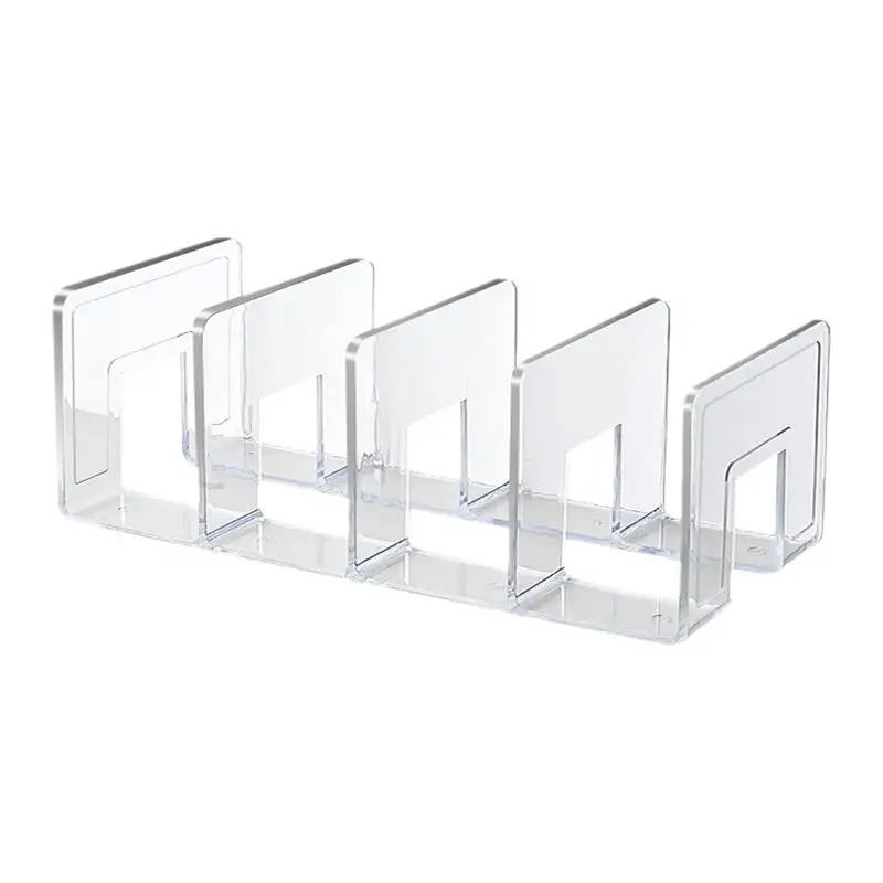 Handbag storage rack Organizer 4 Slots Transparent Closet Purse Storage rack Acrylic wardrobe Bag storage holder Purse Display