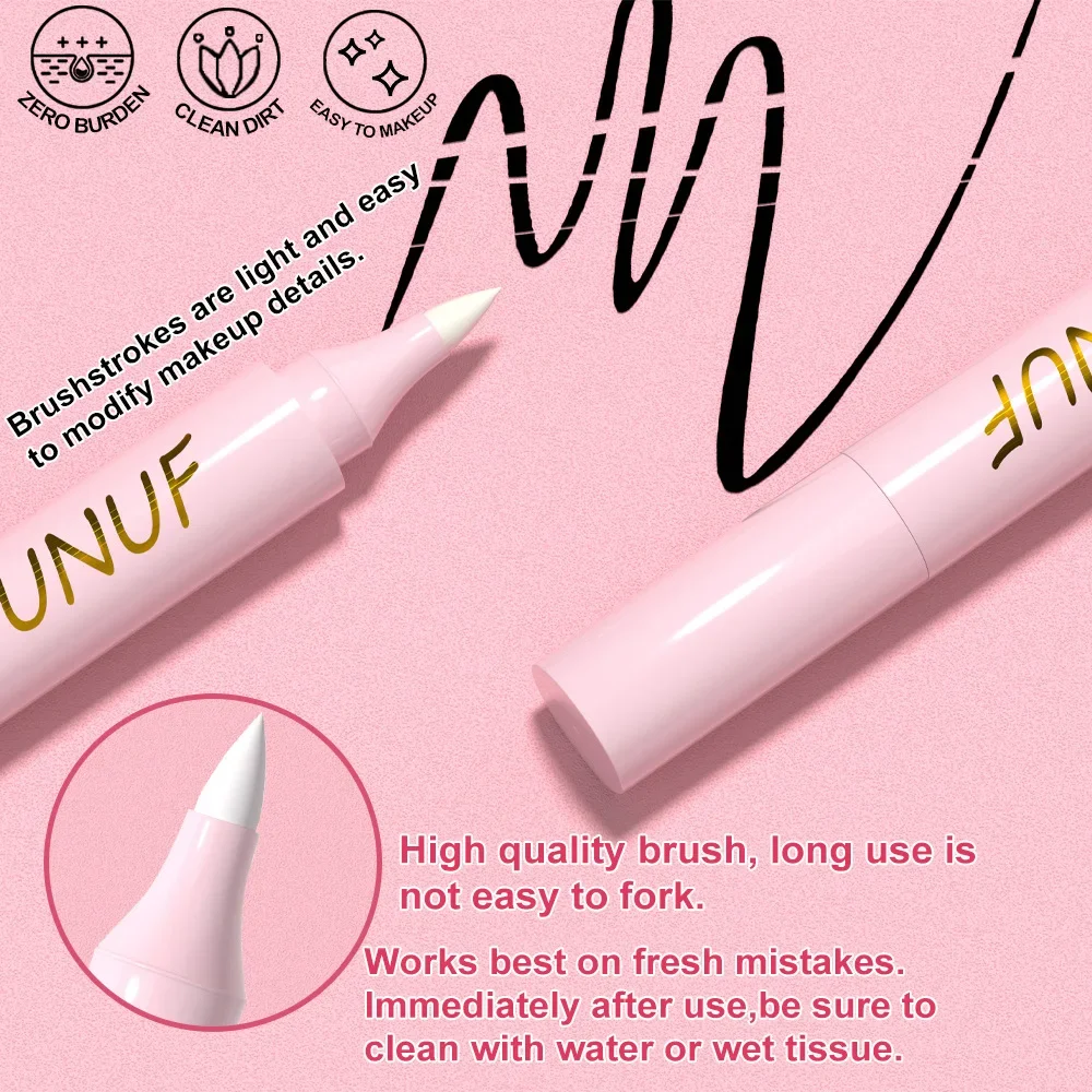 DUNUF Repair Makeup Remover Eyeliner Pen Plant Extracts Condition and Soothe Leaving Skin Soft and Fresh Replaces Cotton Tips 2