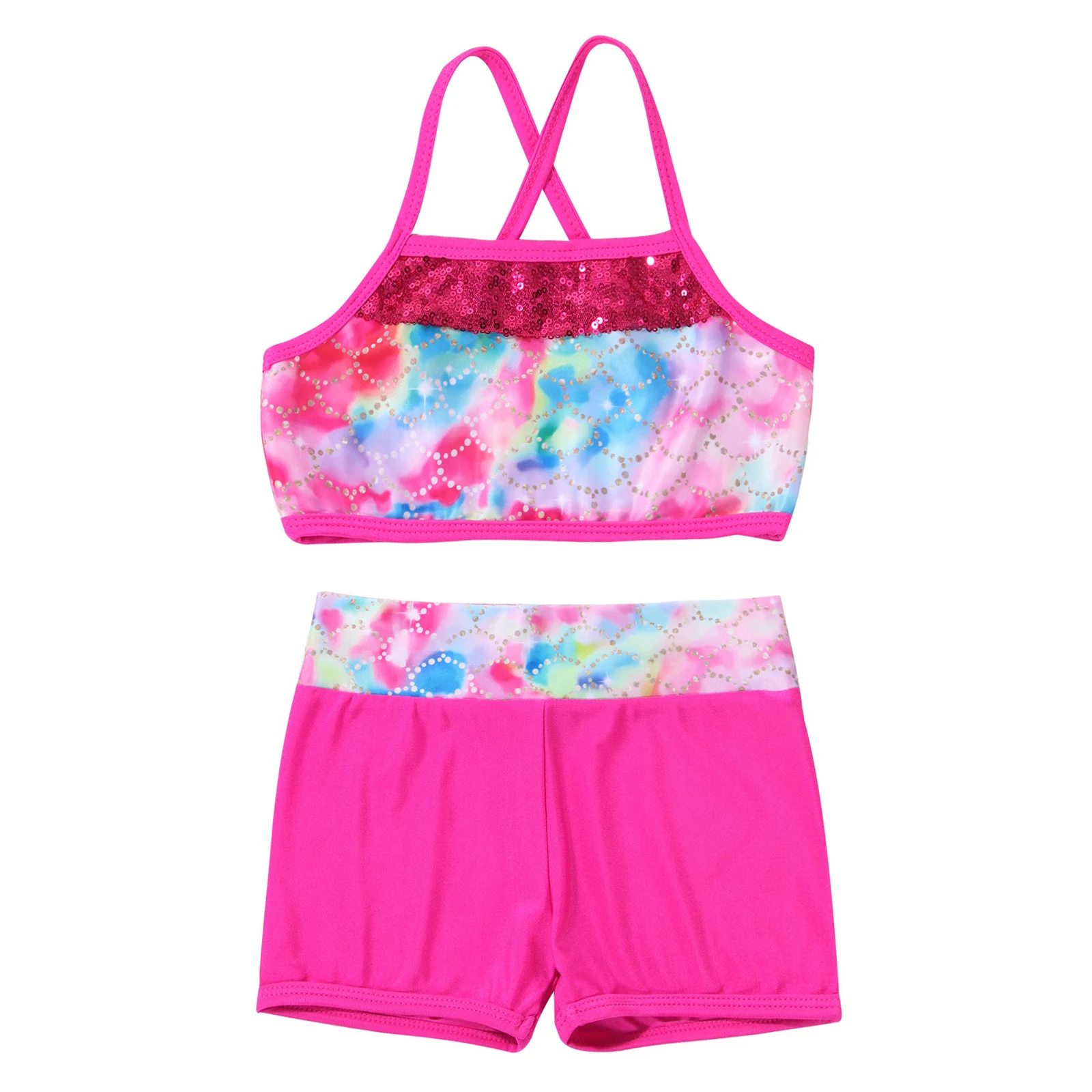 Girls Swimsuit Kid Girls Two Pieces Swimwear