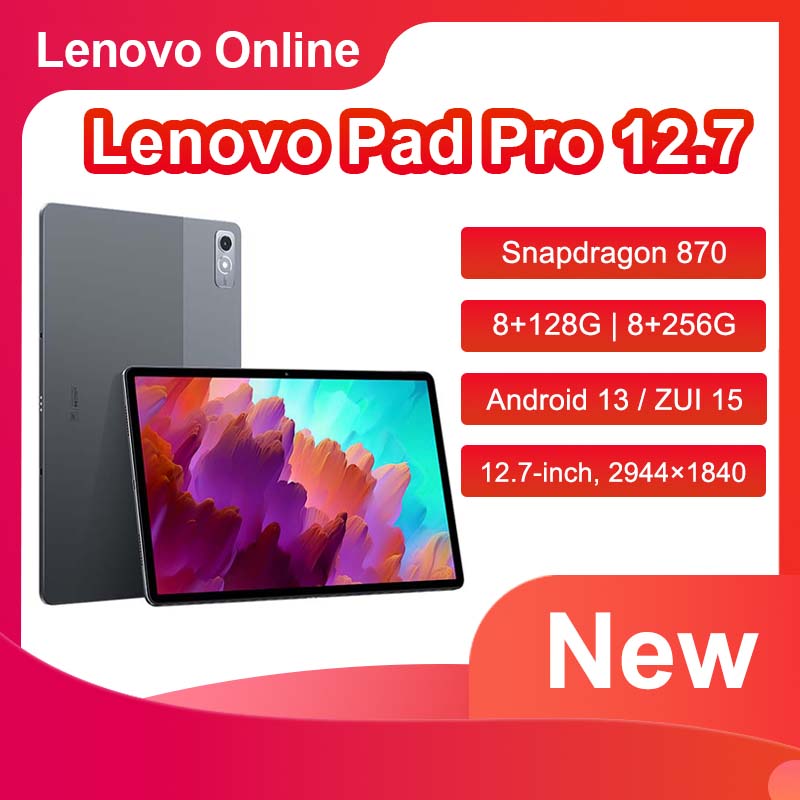 New Product Original Lenovo Xiaoxin Pad Pro 12.7 2023 Snapdragon 870 2944*1840 144Hz 8G+128G/256G 10200mAh