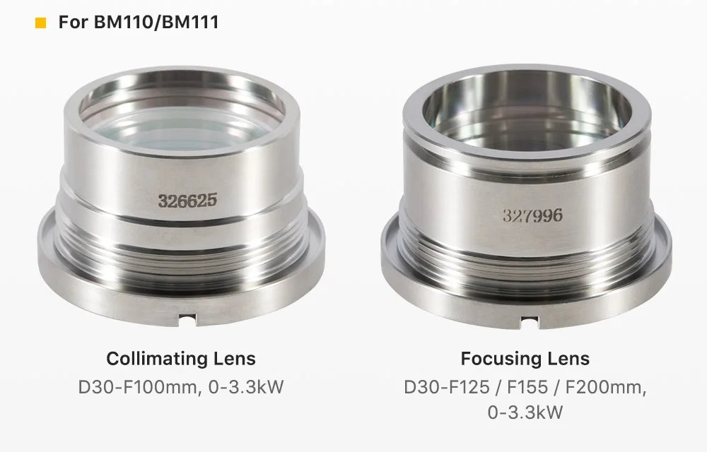 Cloud ray Original Ray tools BM110/BM111/BT240s Kollimations-und Fokus sier linse D30 mit Linsen halter für Ray tools Lasers chneidkopf – Detail 2