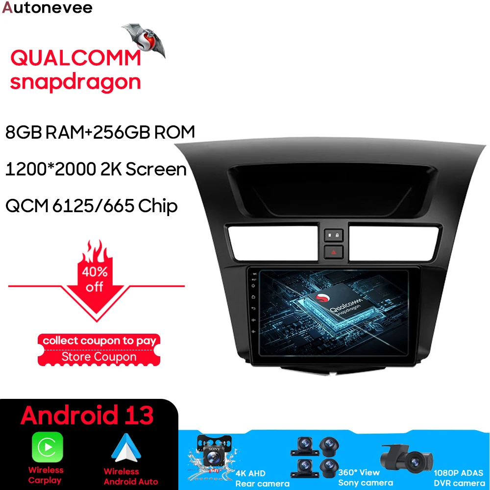 

For Mazda BT-50 BT50 2 2011 -2020 Qualcomm Snapdragon Android 13 360 Camera GPS Navigation Multimedia Player Car Radio Carplay