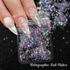Holographic Star Four-pointed Star Nail Paillettes Sparkly Laser Design Sequin Charm Glitter Flake Shinning Manicure Decor Slice 3
