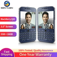 Original BlackBerry Q20 4G LTE Mobile Phone Referbished-95%New 3.5" 2GB RAM 16G ROM 8MP+2MP Camera WiFi BlackBerryOS Smartphone 1