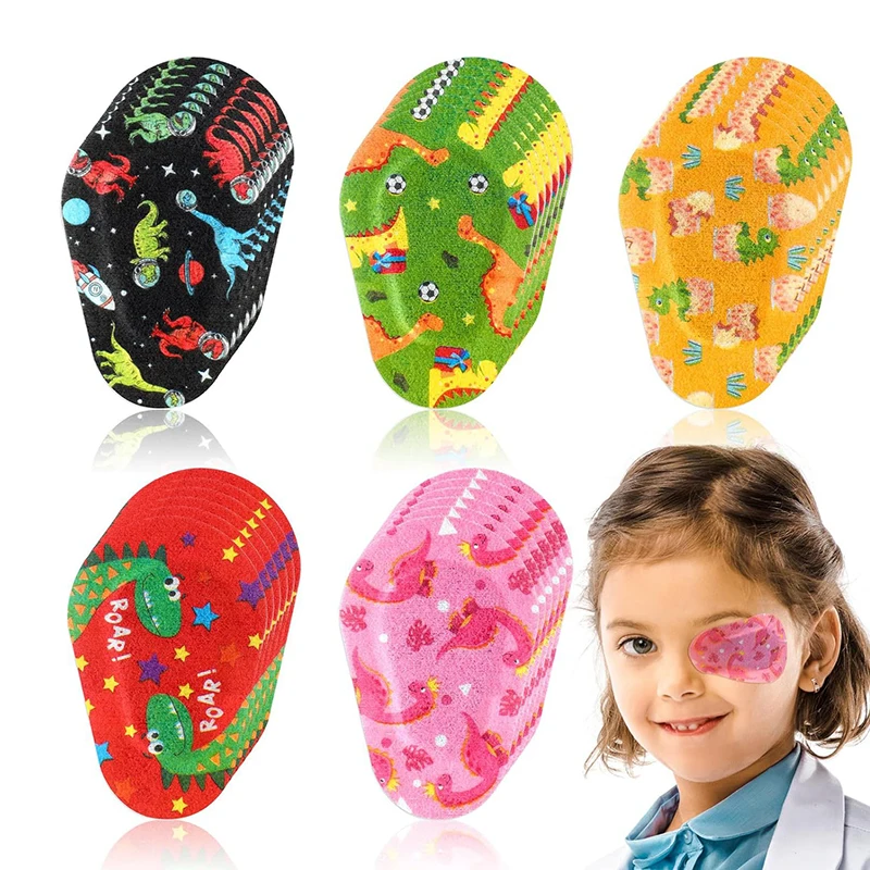 5 PCS Protect Eyesight For Kids Vision Care Hot New Amblyopia Eye Patch Adhesive Eye Patches Medical Sterile Eye Pad 2