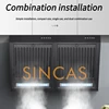 380mm Mini Single-Motor Kitchen Hood Household Rental Room Side Suction Kitchen Ventilator Exhaust Hood Energy Conservation 3