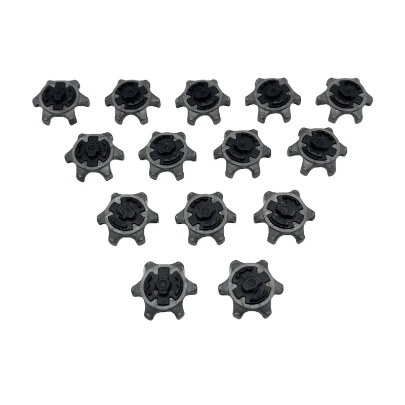 14Pcs Golf Shoe Spikes Replacement Screw Cleat System Studs Fast Twist 3 Colors Shoe Spike Pins Golf Training Aids Accessories 6