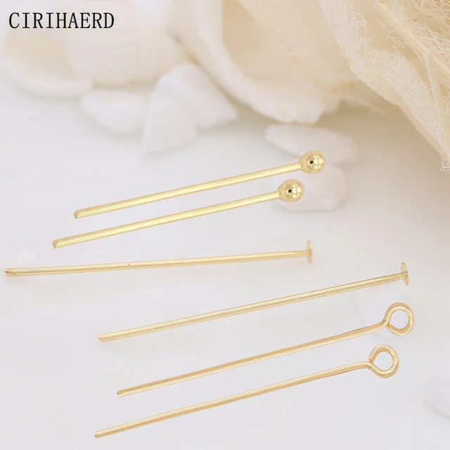 Head Pins Jewelry Making  Pins Head Jewelry Earrings - Jewelry Findings &  Components - Aliexpress