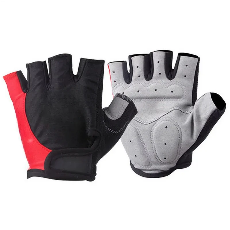 Half Finger Cycling Gloves Men Women Anti Slip Shock Breathable Summer Bicycle Gloves Fingerless Sports Gym Training Bike Gloves 6