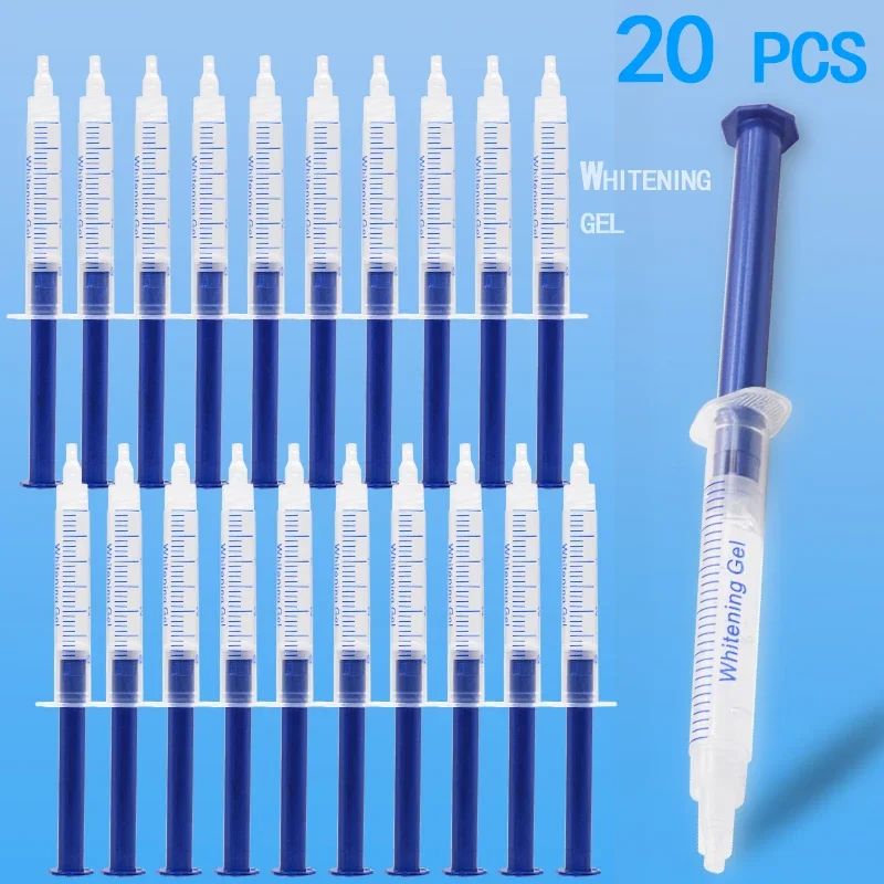20pcsTeethWhiteninggelsPeroxideDentalBleachGel44Bleaching