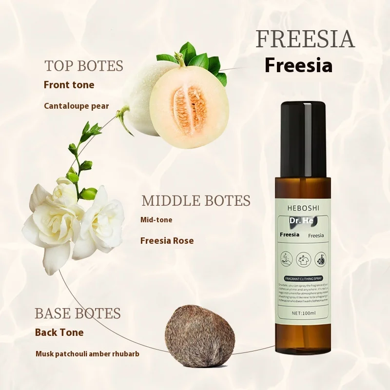 Clothing Fragrance Spray Clothes Shoes & Socks Odor Removal Anti-Static Deodorizing Air Freshener Long Lasting