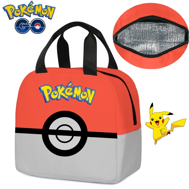 Pokemon Pikachu Children's Insulated Lunch Bags Portable High Capacity  Cartoon Picnic Bag Student Lunch Box Ice Pack Thermal Bag - AliExpress