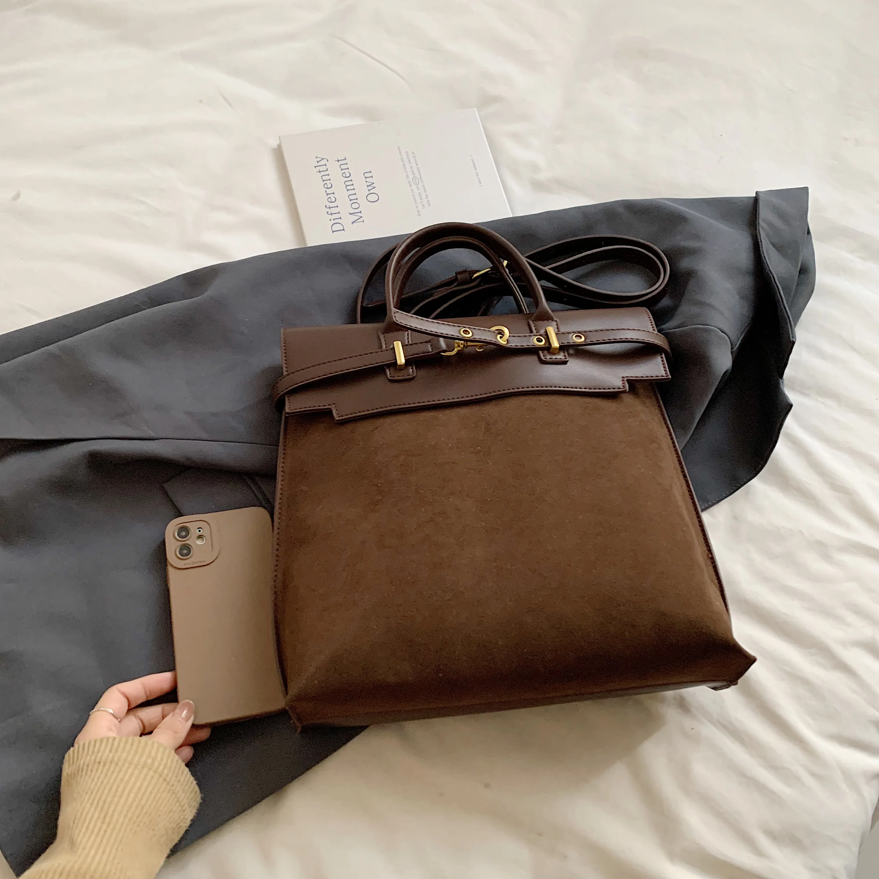 Shoulder bag for women, large capacity 2024 new re...