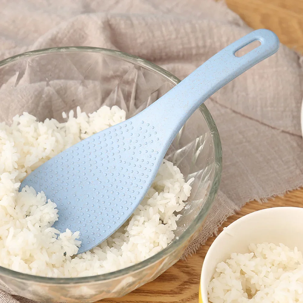 Useful Wheat Straw Spoon Portable Eco Friendly Tableware Children Rice Soup Spoons Home Kitchen Accessories ceramic spoons